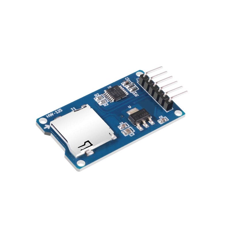 AiTrip 3PCS Micro SD Card Module with chip Level Conversion for Arduino,SDHC Card TF Card Adapter Reader (3PCS) - Image 2